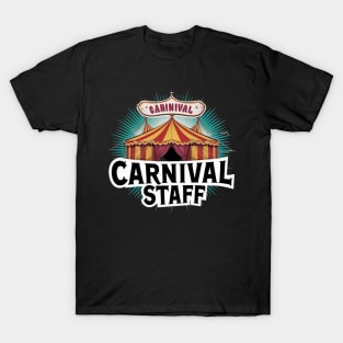 Carnival Staff Circus Matching T-Shirt